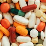Colorful prescription tablets in a pile